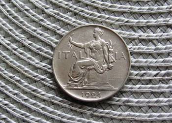 Włochy 1 Lir 1924r