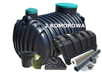 OCZYSZCZALNIA EKOLOGICZNA 3000L 2-KOM TUNELE NAJMOCNIEJSZA