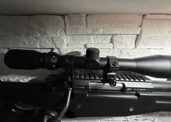 Karabin snajperski Asg z lunetą kandar 3-9x40