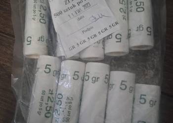3RP 5 groszy 2023r x 10 rolek bankowych.