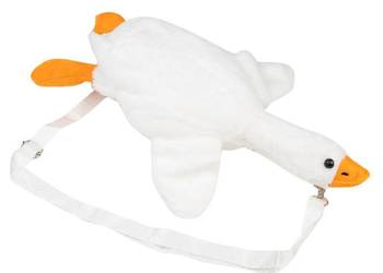 Plecak pluszowy torebka Gęś B-2368