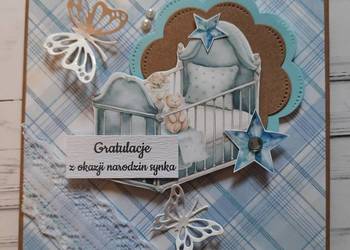 Kartka z gratulacjami na narodziny ;) personalizowana