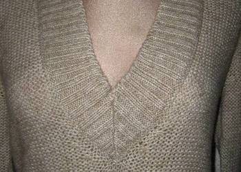 SWETER SZPIC KAWOWY SOUTH WEŁNA R. 40