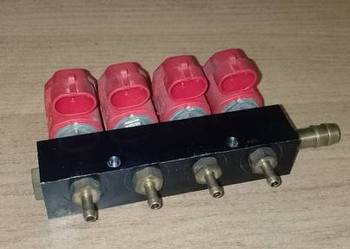 Wtryskiwacz gazowe LPG listwa waltek czerwone