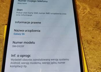 Telefon SAMSUNG S6 32gb