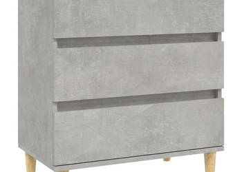 Komoda szarość betonu 60x35x70 cm materiał drewnopochodny WM-823044