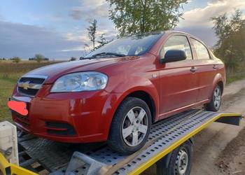 Chevrolet Aveo T 250 Sedan 1.2 B 2006r Bez Rdzy Uszk Skrzynia T2