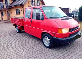 Volkswagen Transporter T4 2.5 TDI.  6  osobowy.  Paka. Skrzynia.  Plandeka.