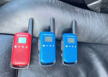 Walkie-talkie Motorola 3 sztuki praktycznie nowe