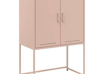 Szafka pod telewizor biała 1005x39x605 cm stalowa WM-846517