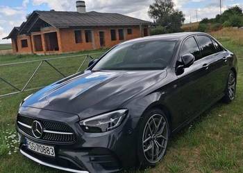 Mercedes-Benz Klasa E 2.0 194KM 2021r bezwypadkowy, ASO