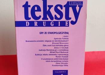 Teksty Drugie nr 4 (46) / 1997: Gry ze staropolszczyzną, IBL PAN