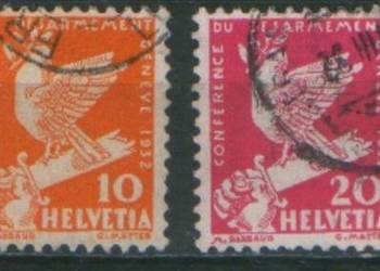 Zn. Szwajcaria Mi 250 - 3, 61  kas 1932