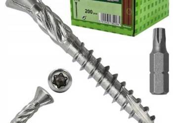 Wkręty tarasowe 4x50mm TORX nierdzewne C2 PFS 200szt