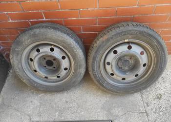 Felgi stalowe z oponami letnimi 4x100