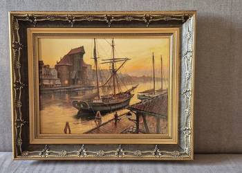 Obraz / Mirosław Szeib - "?" Nokturn Gdański (2009)