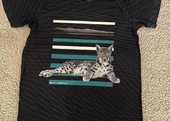 T-shirt Brubeck damski City Air, termoaktywny, rozmiar XL, grafitowy