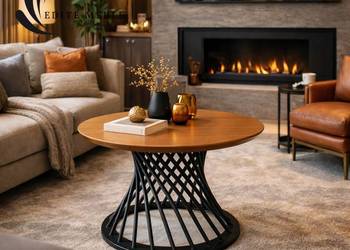 Stolik kawowy DMK-6 czarny | Edite Meble