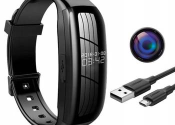 Elegancki ZEGAREK SZPIEGOWSKI Q5 dyskretna mini kamerka