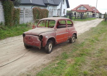 Fiat 600 Zastawa 750 1956 rok