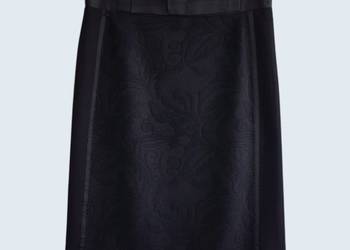 Damska spódnica klasyczna ołówkowa czarna Junyro 40/L