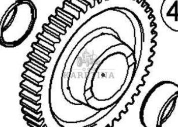 CLAAS Jaguar 970 Koło Czołowe Skrzyni Biegów 0007685101 00 0768 510 1