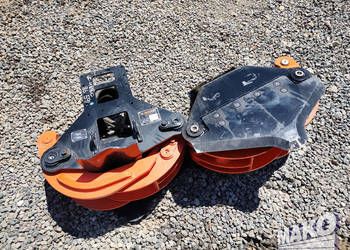 NOWA Głowica ścinkowa do drewna hydrauliczna do koparki HardLife 020-TSH-NL