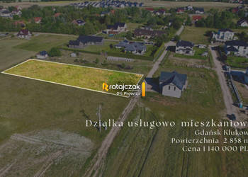 Do sprzedaży działka Gdańsk 2858m2