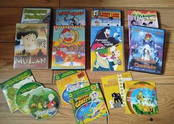 Bajki dla dzeici DVD VCD Inspektor Gadżet Tabaluga Lucky Luke Benjamin