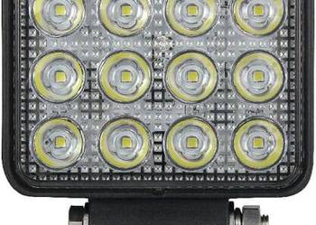 Lampa robocza LED, kwadratowa 25W 3040 lm 10/30V światło skupione 16 LED K…