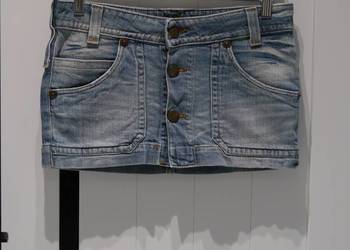 LEE świetna krótka spódniczka mini S/M