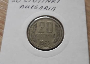 20 Stotinek Bułgaria 1962,1974r. 20 Stotinek Bułgaria 1962,1974r.