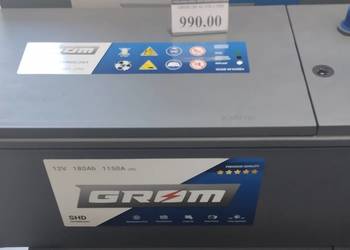 Akumulator  180Ah 1150A GROM SHD Premium Szczecin W. Kadłubka 39