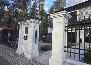 Ogrodzenia Betonowe, Stylowe, Pałacowe, Słupki Boniowane, Murki