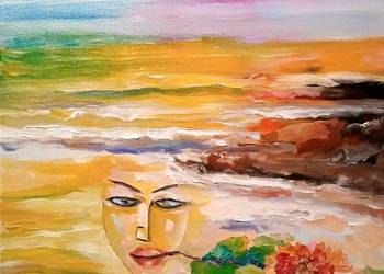 Obraz olejny "Pejzaż oniryczny VIII"