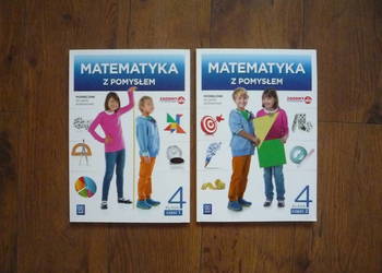 Nowy podręcznik Matematyka z pomysłem klasa 4 cz 1 i 2 WSiP