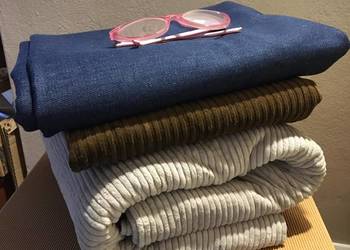 Materiały naturalny skład 100% bawełna vintage