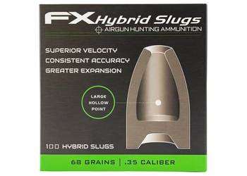 Airgun Slugs FX Hybrid 9 mm 68 grain . ŚRUT PCP