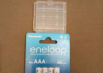 Akumulatorki Panasonic Eneloop aaa 800 mAh (4 szt.) pudełko