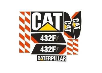 Naklejki Oklejenie - CAT 432f2 Zamiennik CATERPILLAR