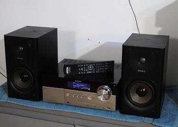 Wieża Sony HCD-MX750i pilot USB mp-3 CD RDS DAB AUX WiFi sprawna. DOSTAWA