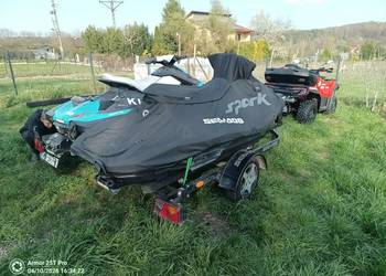 Przyczepa pod 2 skutery wodne