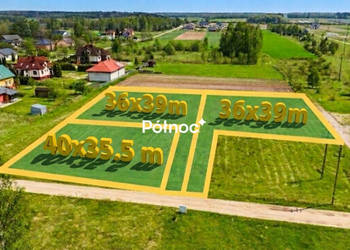 3 działki pod zabudowę mieszkaniową i usługi