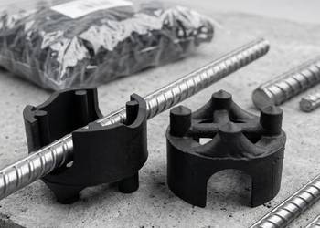 Dystanse zbrojeniowe 10/20 mm BARYŁKA – podkładki pod pręty, 1000 szt.