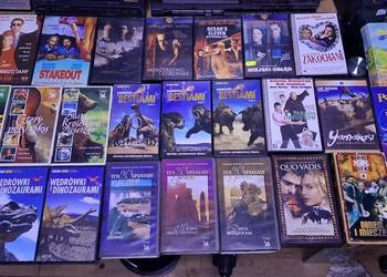 Kasety VHS z filmami orginalne.r