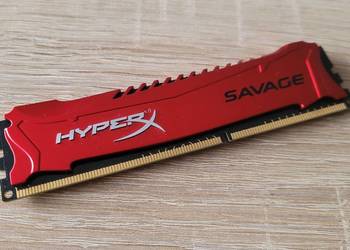 Pamięć RAM Kingston HyperX 4GB 1600MHz DDR3 Savage CL9 HX316C9SR/4