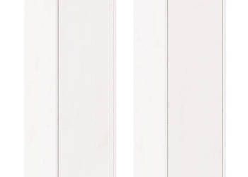 Szafki ścienne 2 szt. białe 30x30x100 cm drewno sosnowe WM-813508