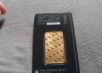 Sztabka złota 999 1 uncja
