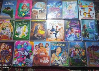 22 filmy DVD bajki Disneya cena za wszystko sprzedam