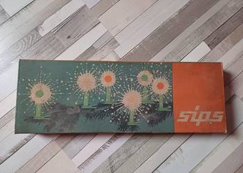 Lampki na choinkę PRL 1971 rok.